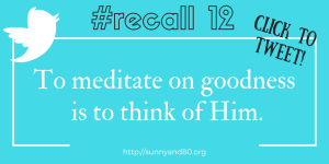 #recall12 August Tweet 2