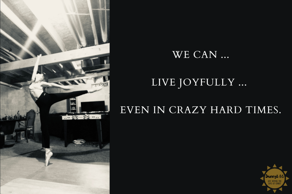 Joy in the&nbsp;dark.